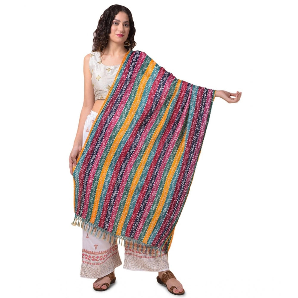 Chanderi Printed Dupatta