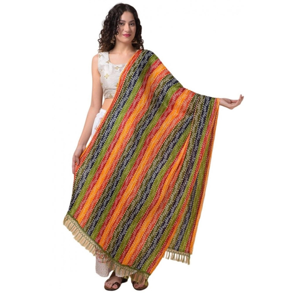 Chanderi Printed Dupatta