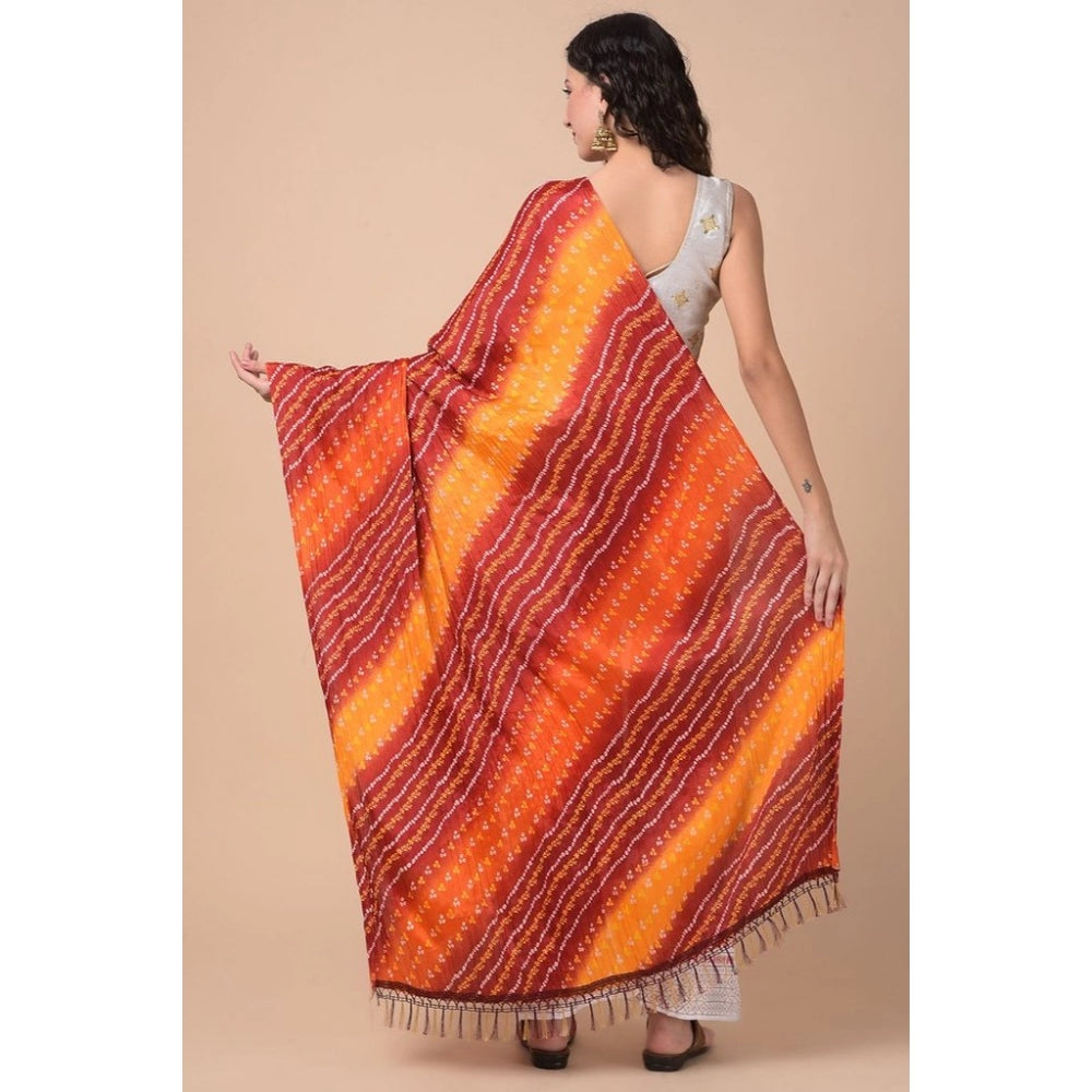 Chanderi Printed Dupatta