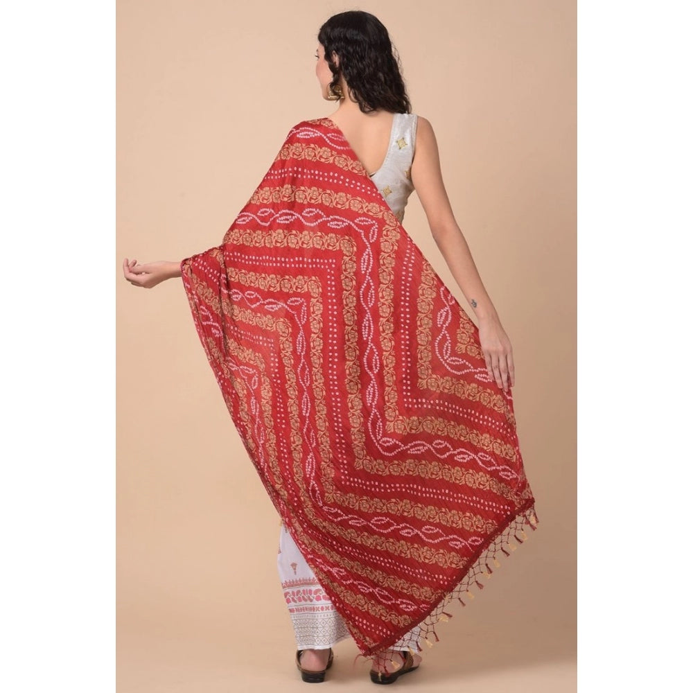 Chanderi Printed Dupatta