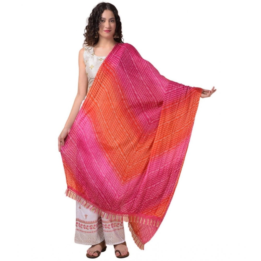 Chanderi Printed Dupatta