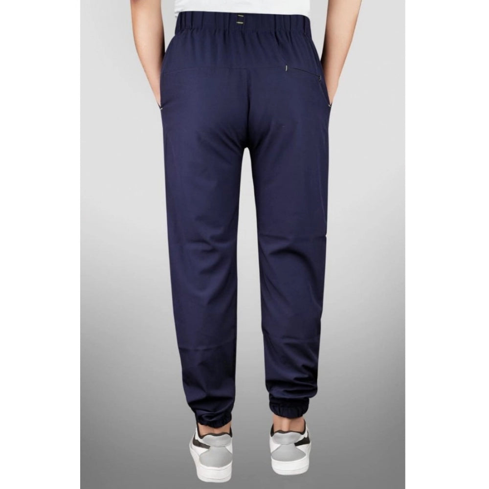 Men's Polyster Soild Track Pant-Lower