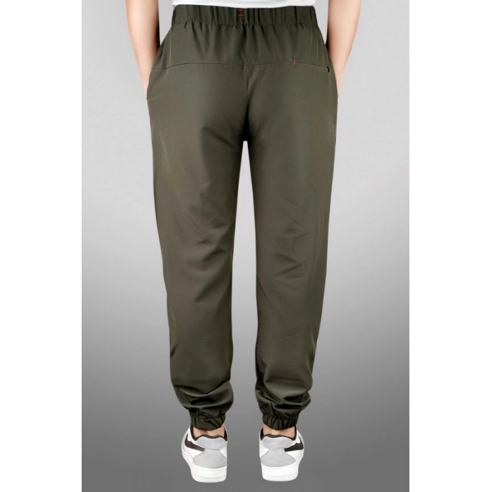 Men's Polyster Soild Track Pant-Lower