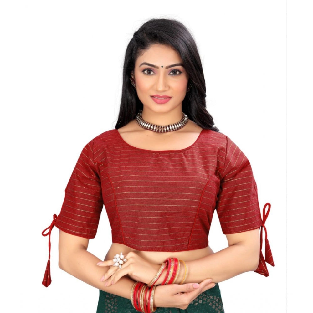  Cotton Thread Work Readymade Blouse