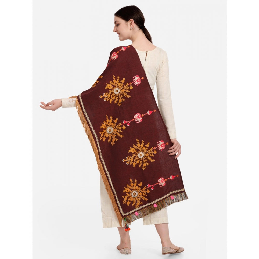 Cotton Embroidered Dupatta