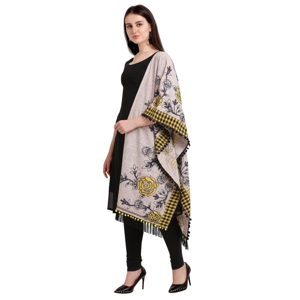 Cotton Embroidered Dupatta