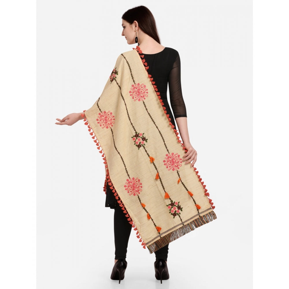 Cotton Embroidered Dupatta