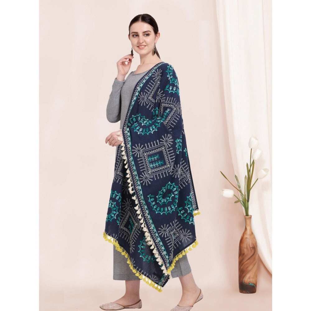 Cotton Embroidered Dupatta